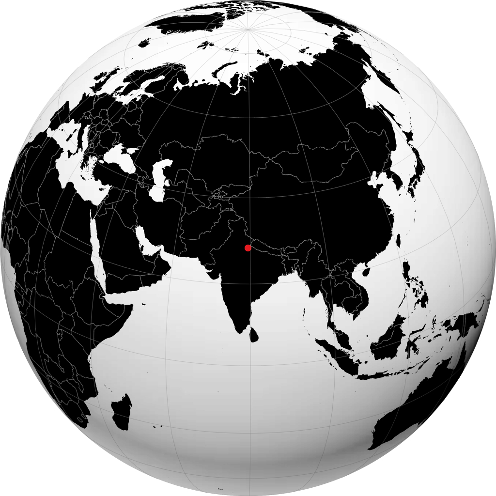 Bareilly sul globo
