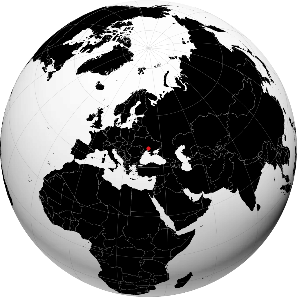Bashtanka sul globo