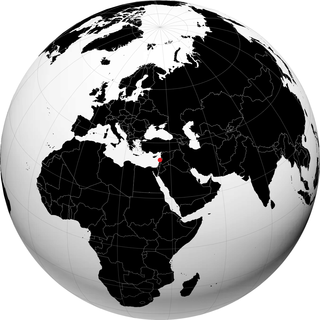 Beirut sul globo