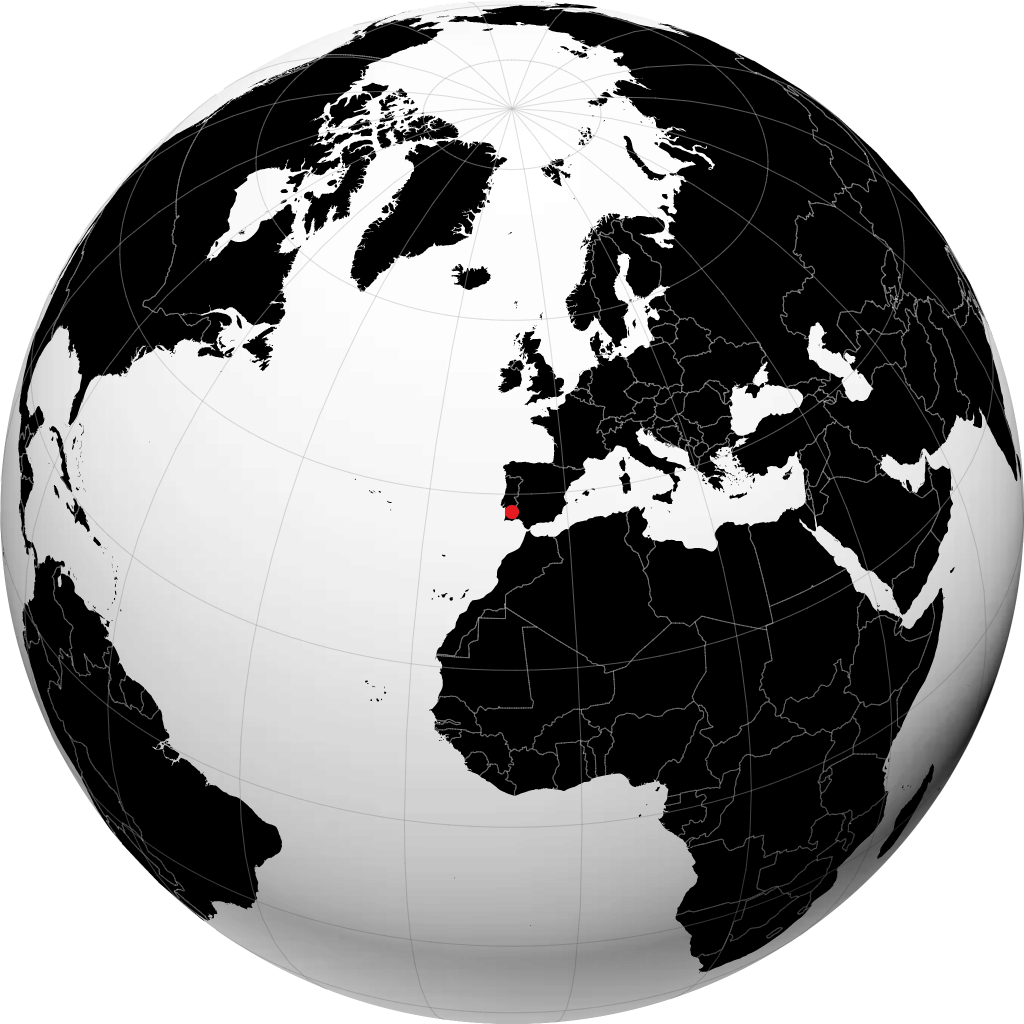 Beja sul globo