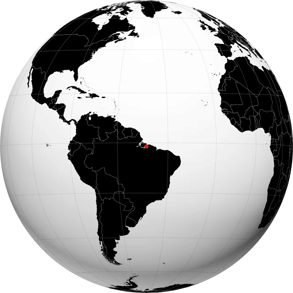 Belém sul globo