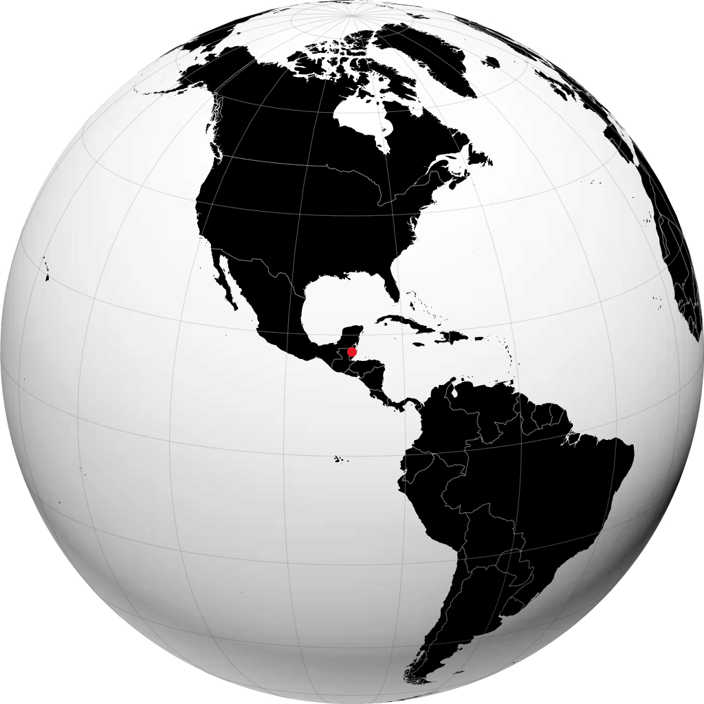 Belmopan sul globo