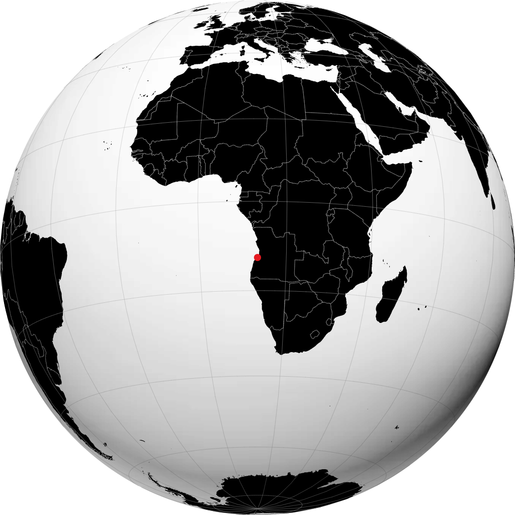 Benguela sul globo