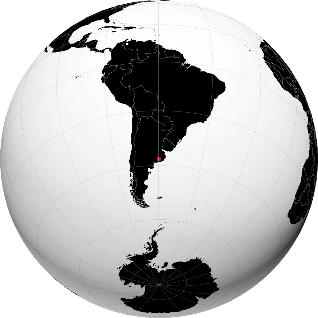 Benito Juárez sul globo
