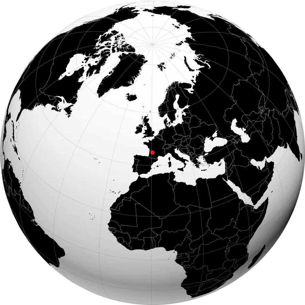 Bergerac sul globo