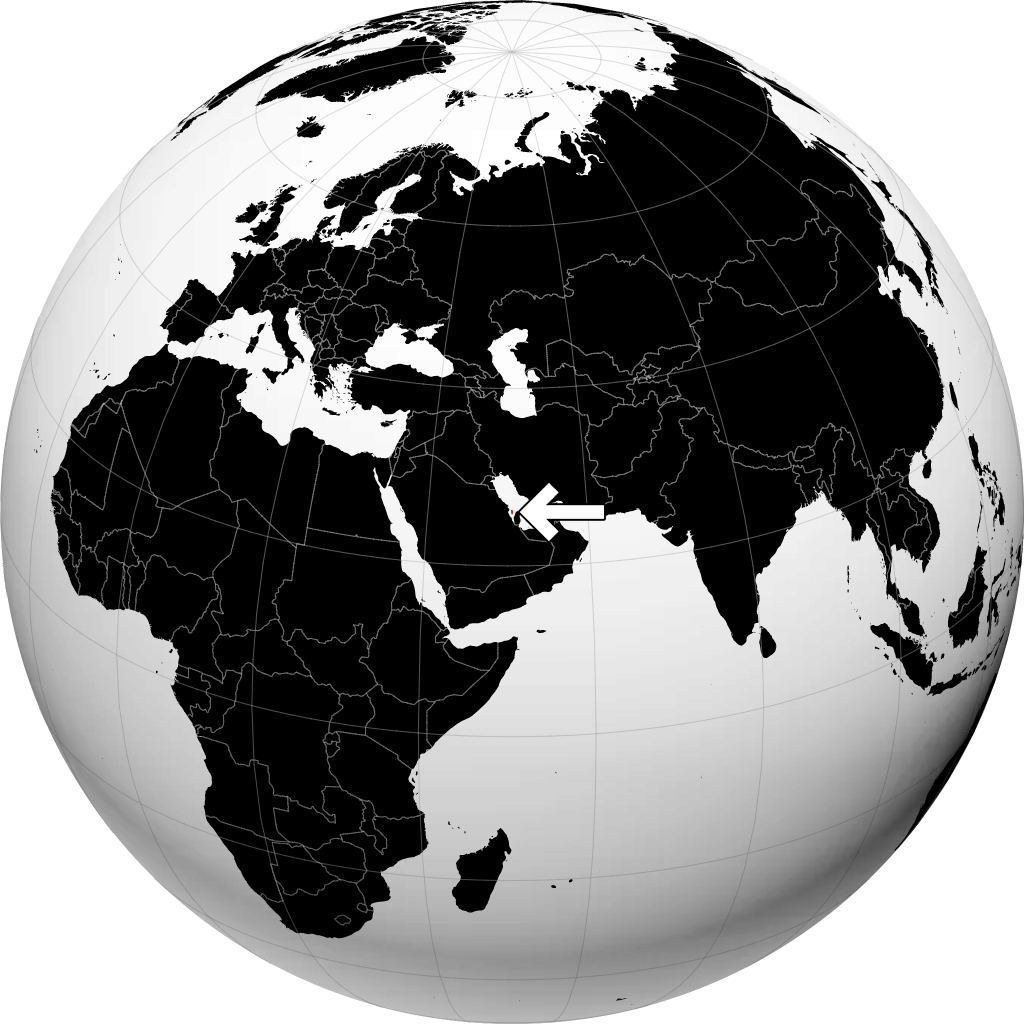 Bahrein sul globo