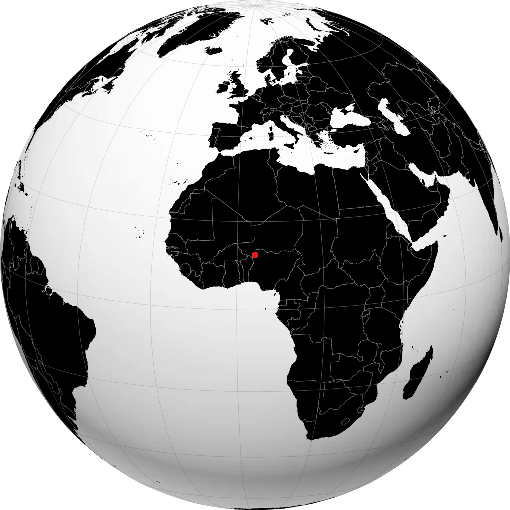 Birnin Kebbi sul globo