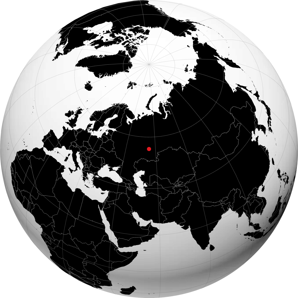 Birsk sul globo