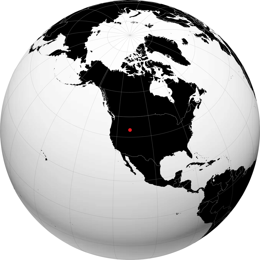 Blackfoot sul globo