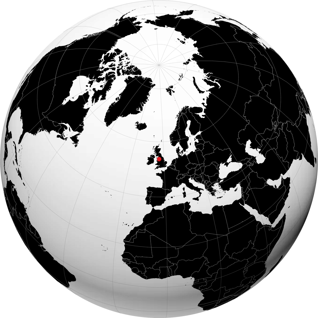 Blackpool sul globo
