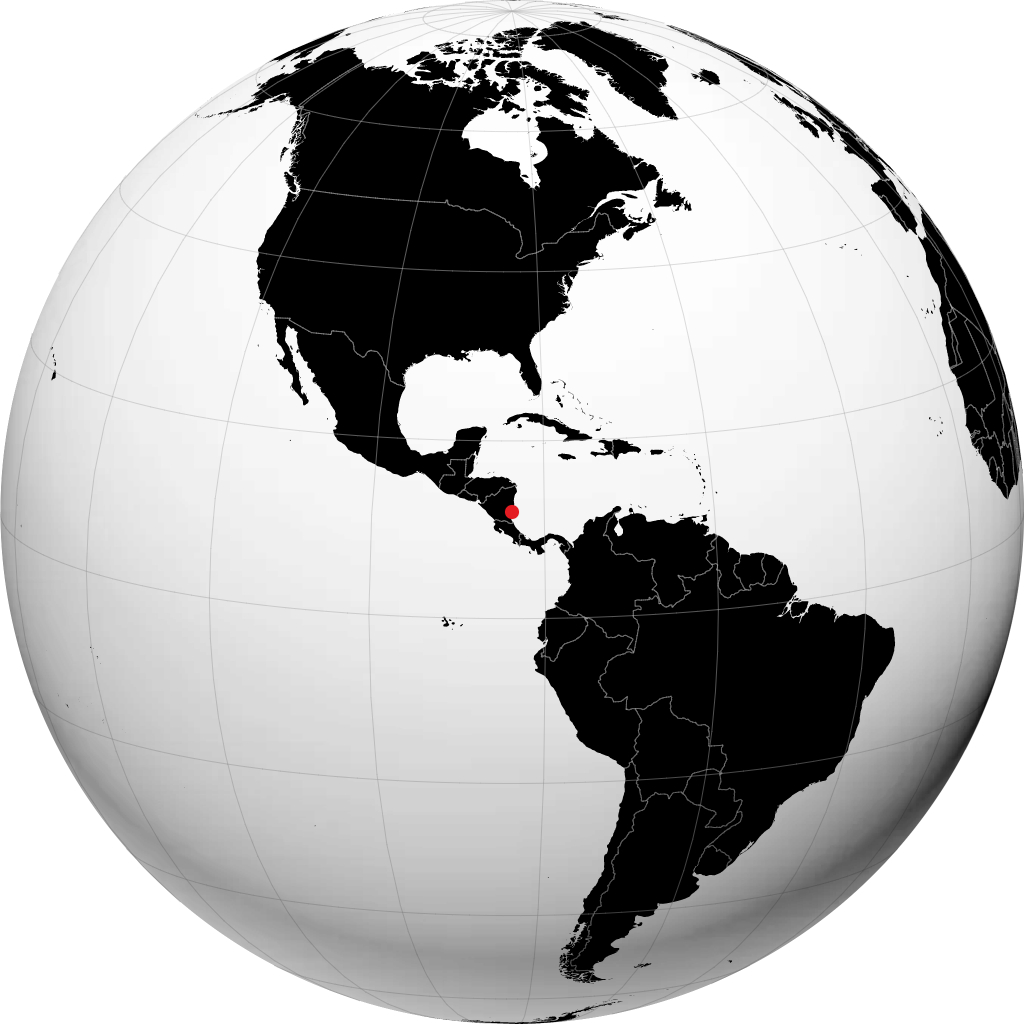 Bluefields sul globo