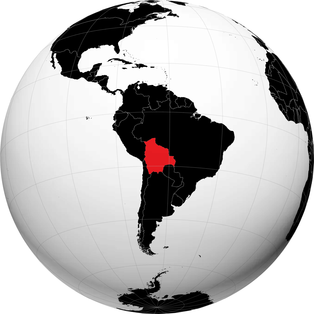 Bolivia sul globo