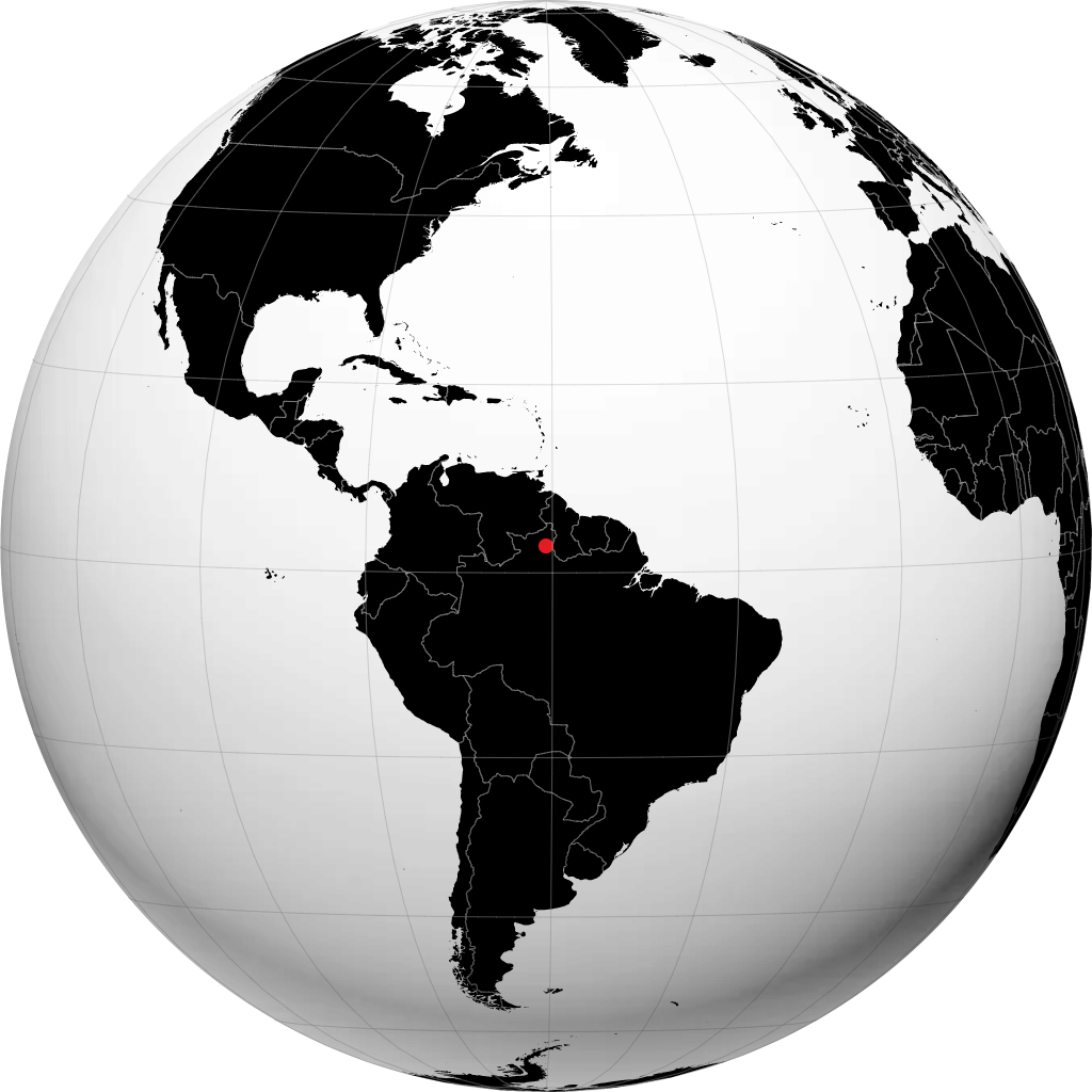 Boa Vista sul globo