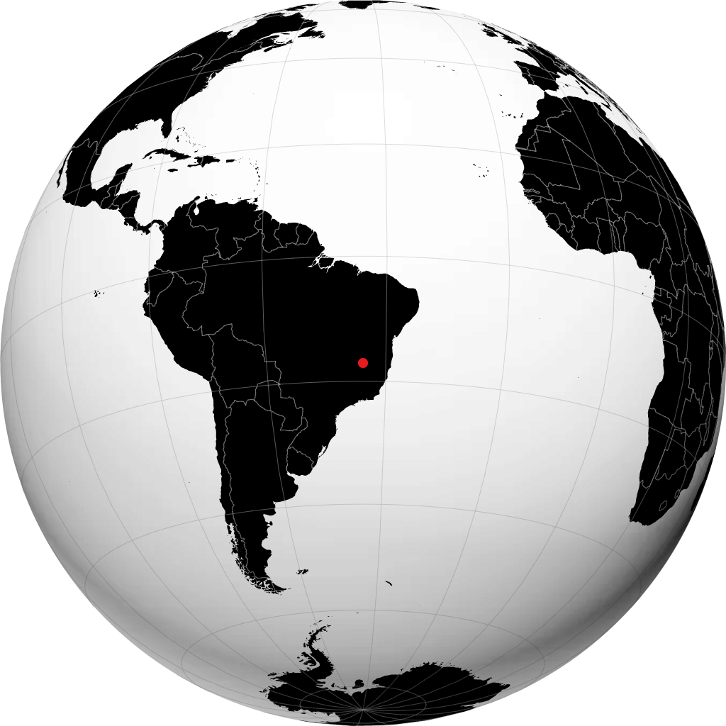 Bocaiuva sul globo