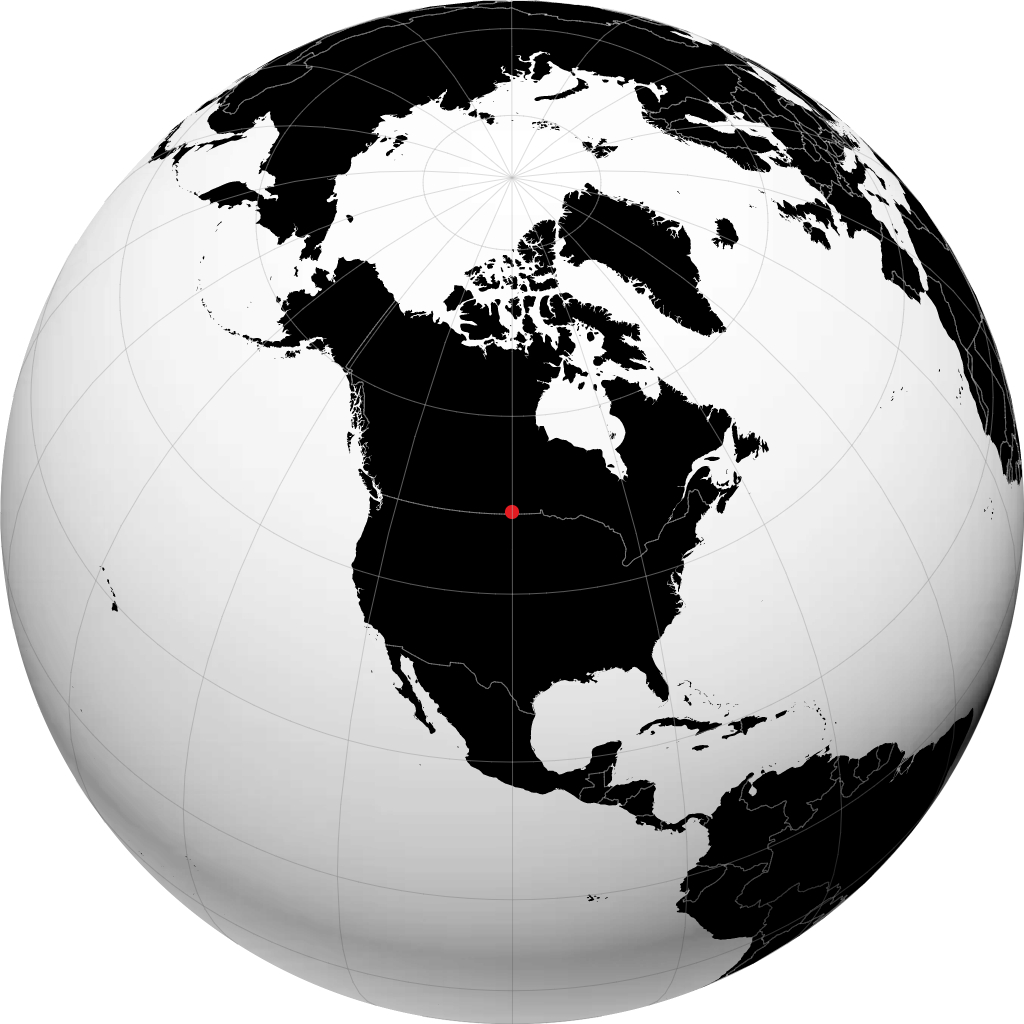 Boissevain sul globo