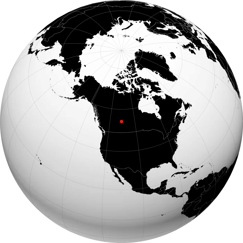 Bonnyville sul globo