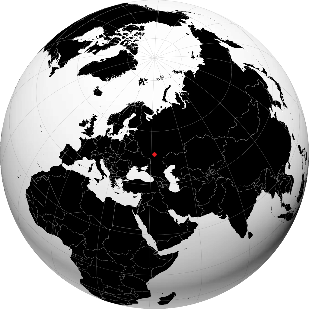 Borisoglebsk sul globo
