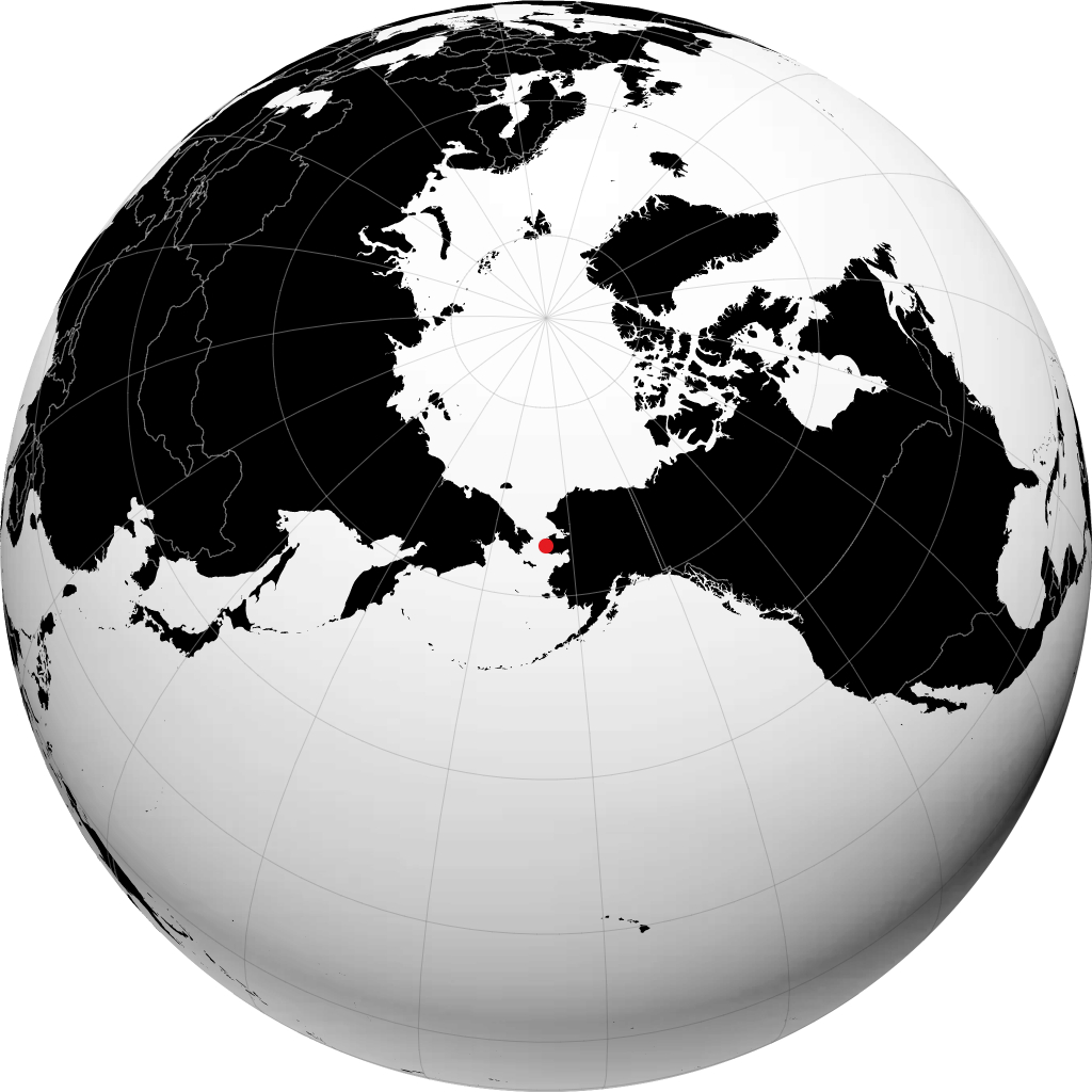 Brevig Mission sul globo
