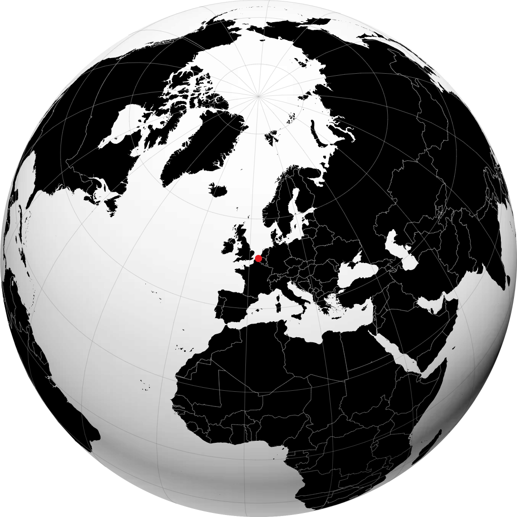 Bruges sul globo
