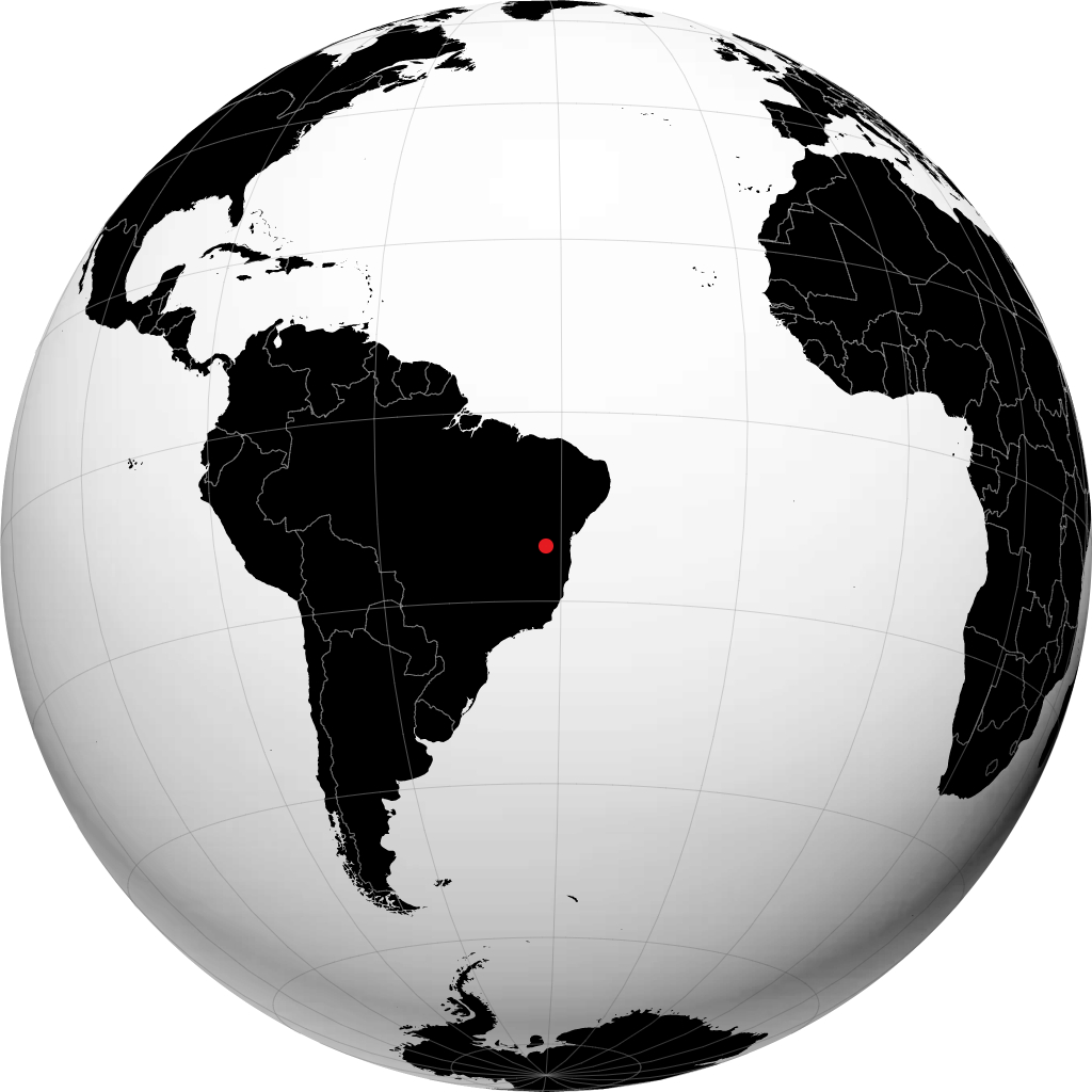 Brumado sul globo