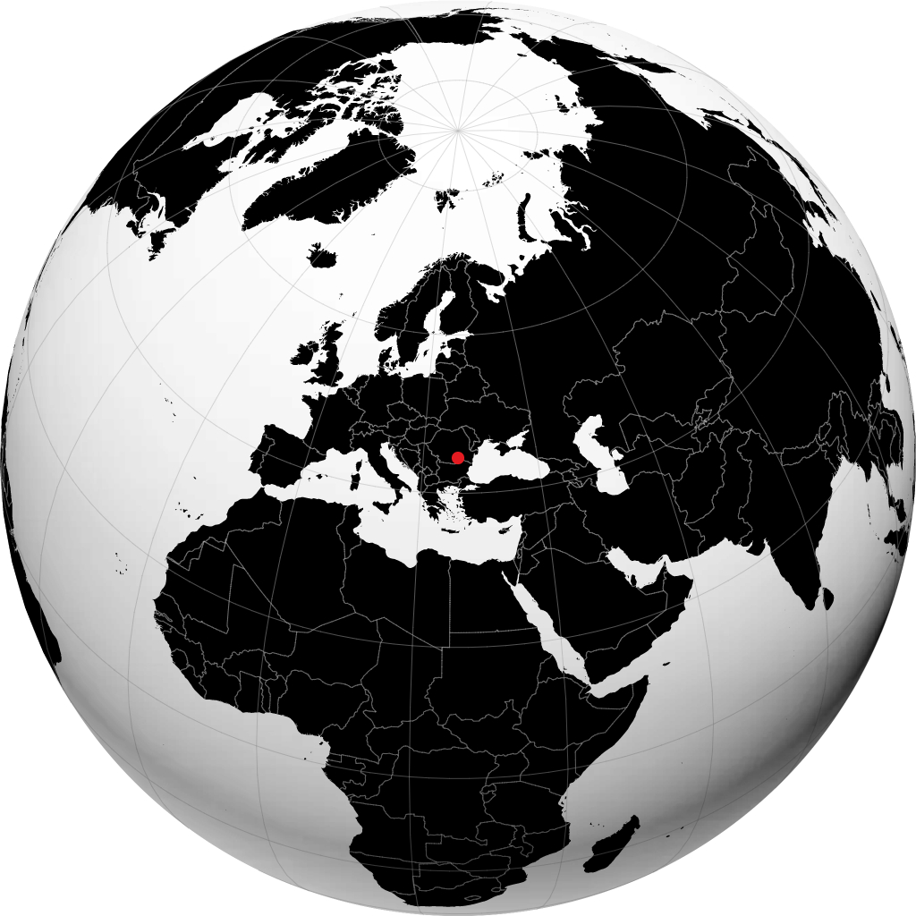 Bucarest sul globo