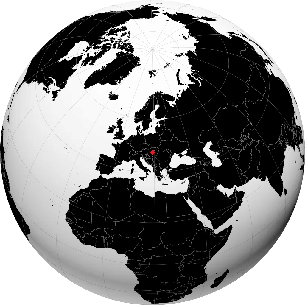 Budapest sul globo