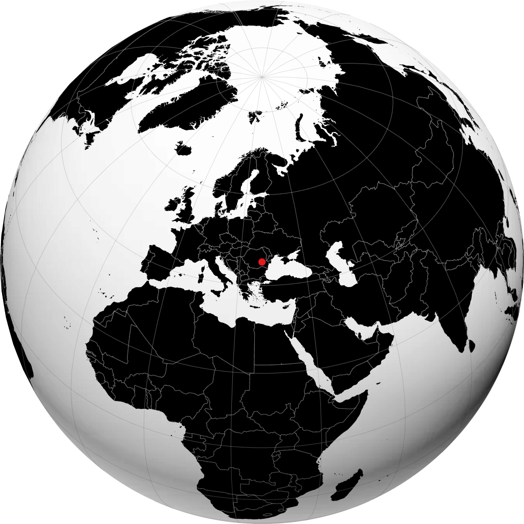 Buzău sul globo