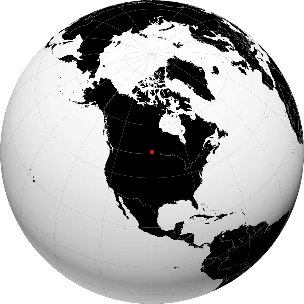 Brandon sul globo