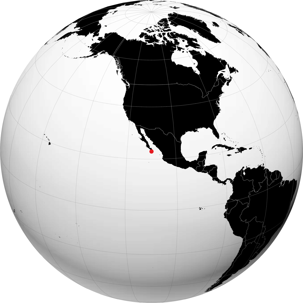 Cabo San Lucas sul globo
