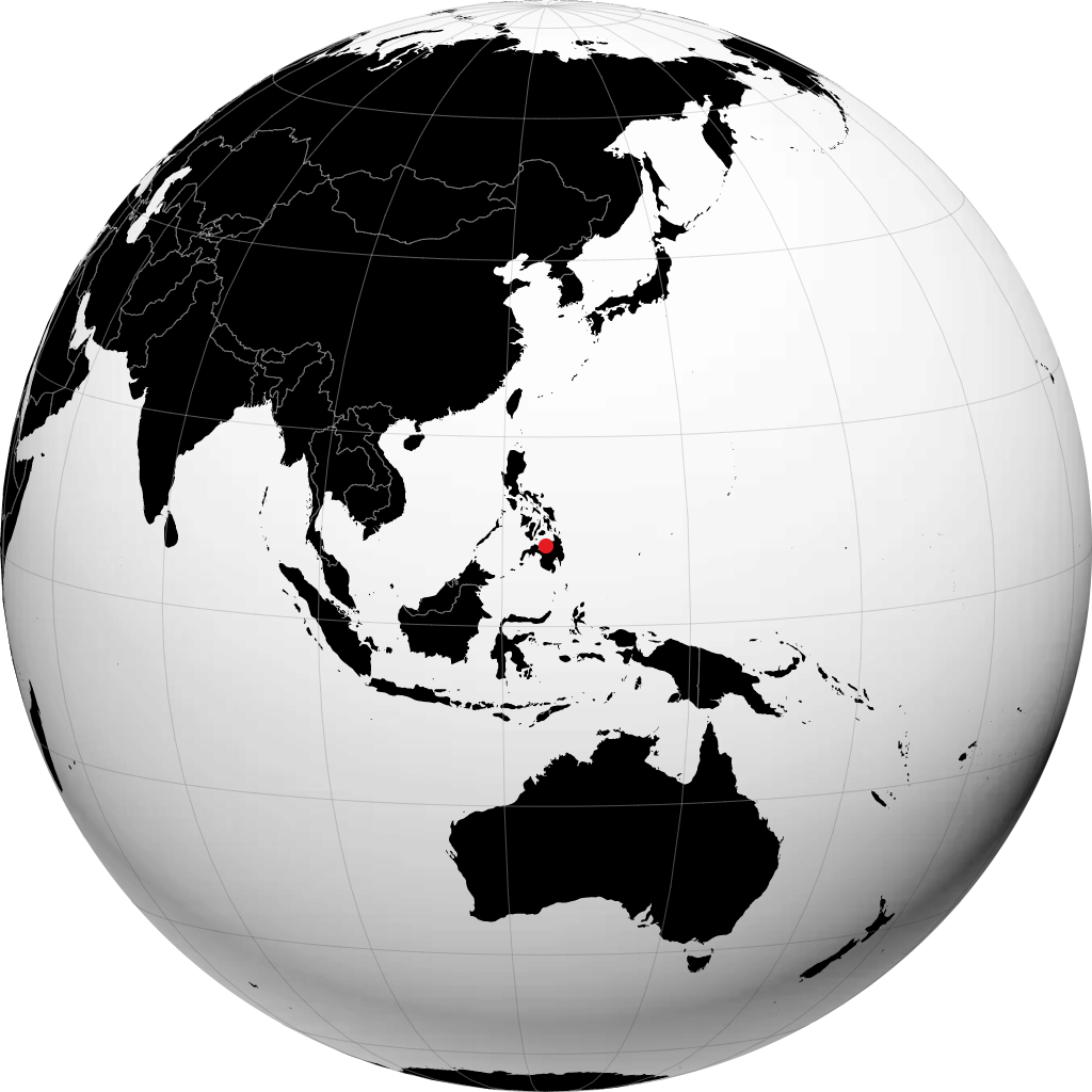 Cagayán de Oro sul globo