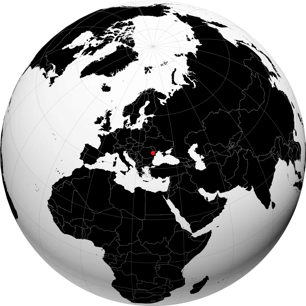 Cahul sul globo