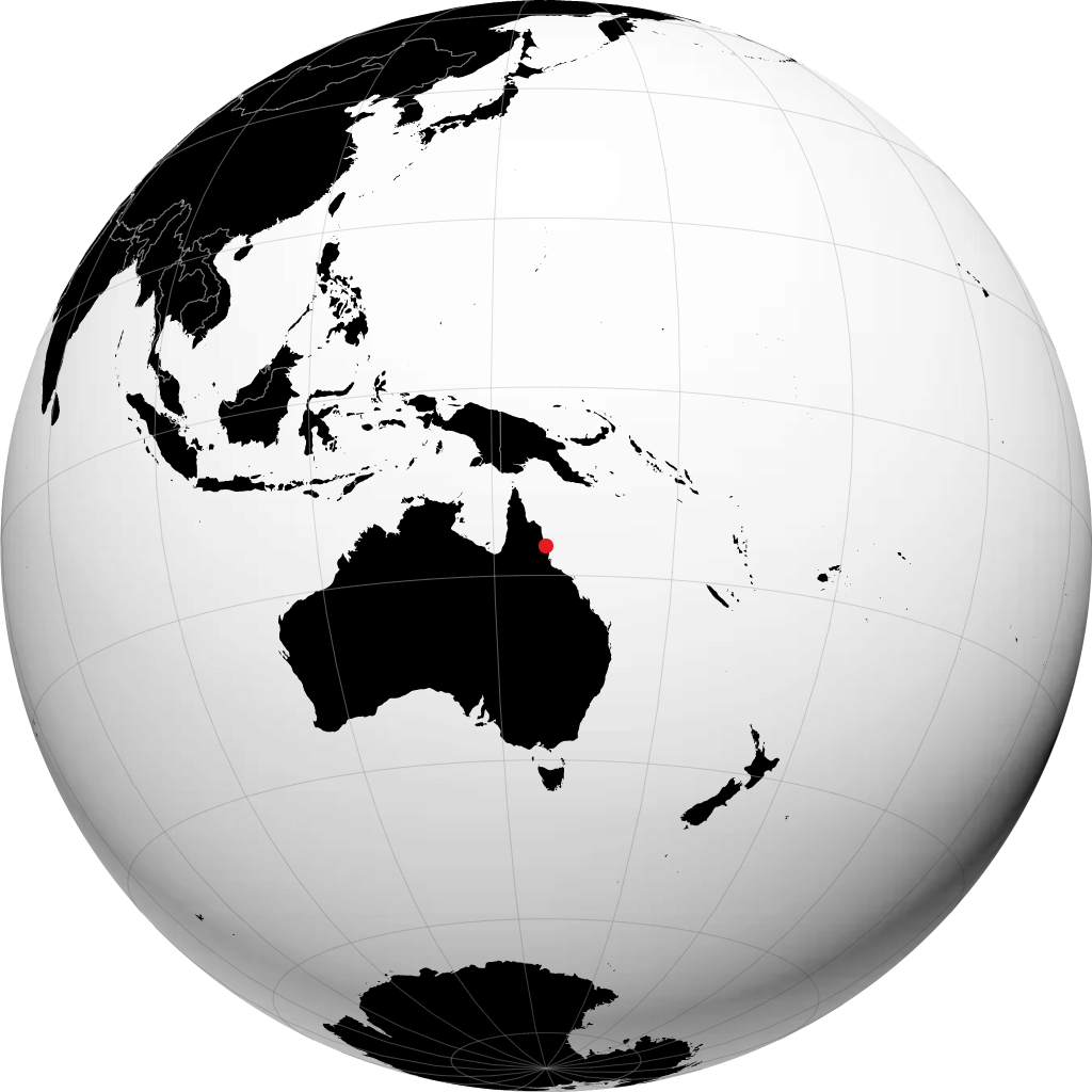 Cairns sul globo