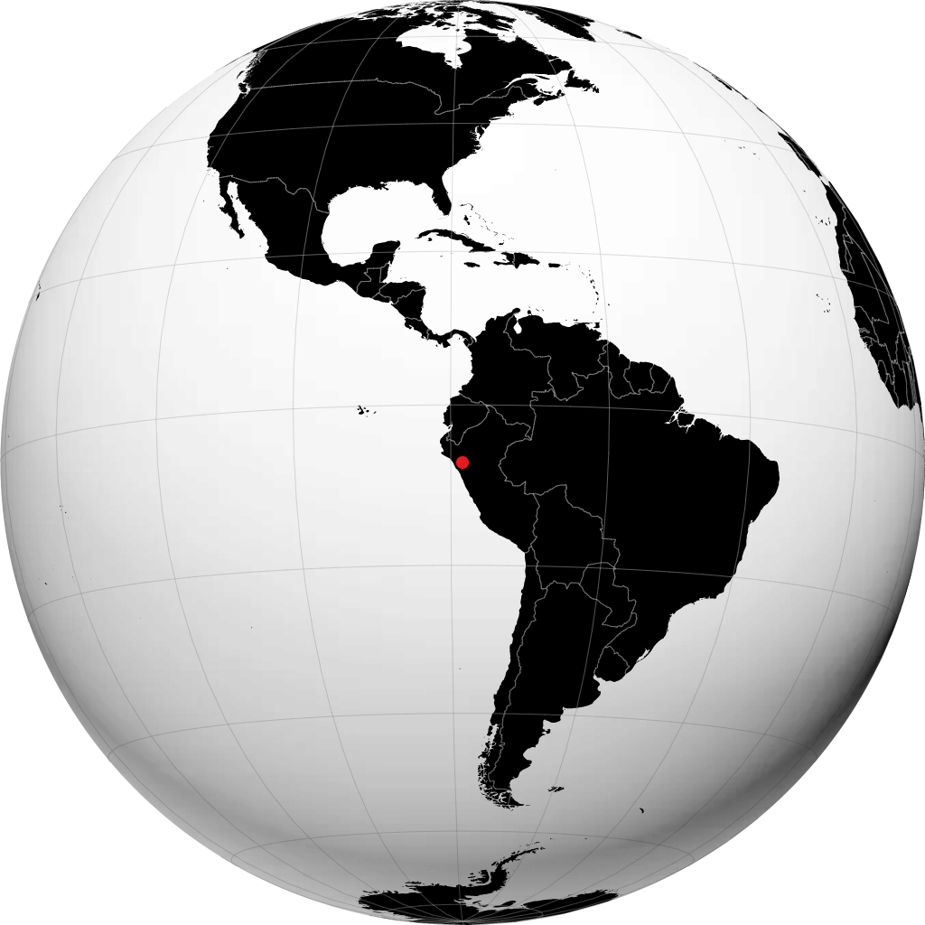 Cajamarca sul globo
