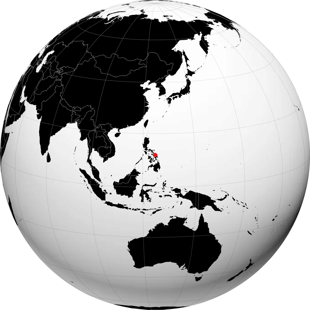 Calbayog sul globo