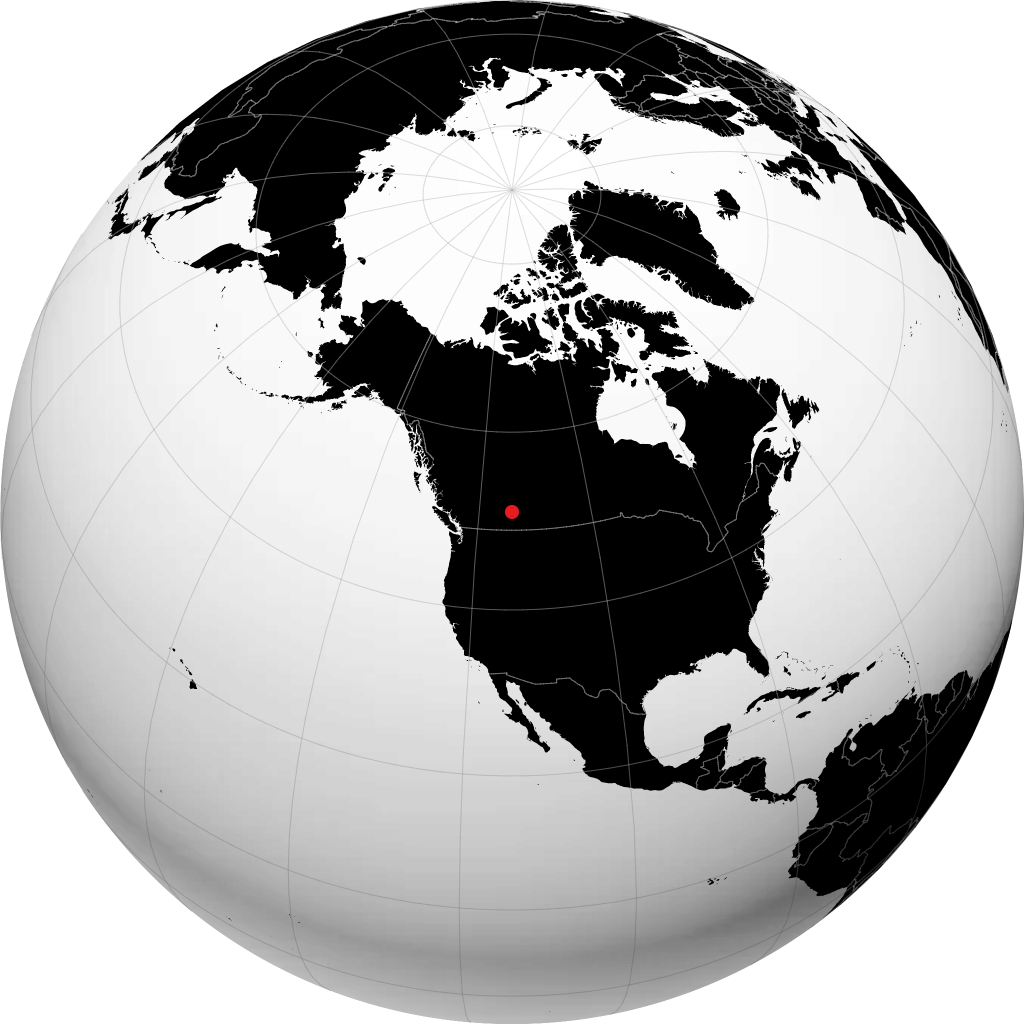 Calgary sul globo