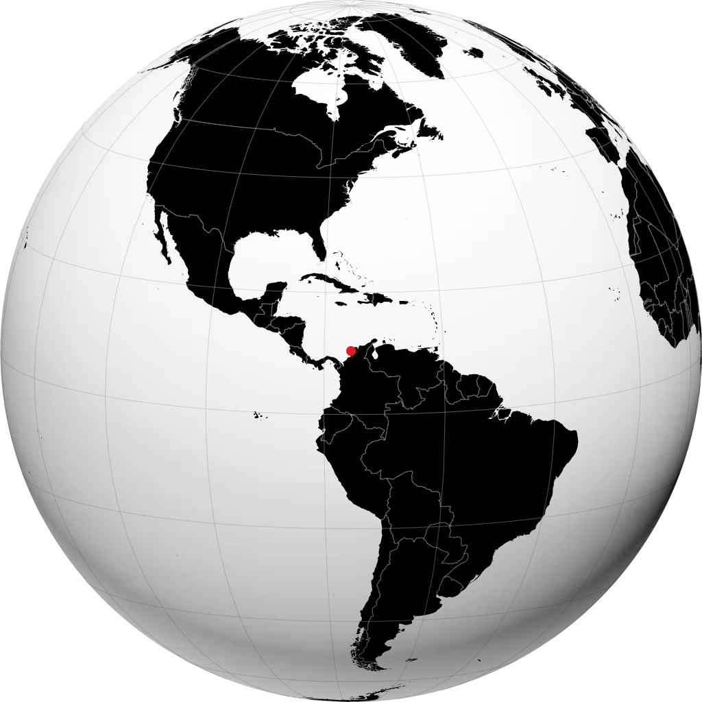 Cartagena sul globo