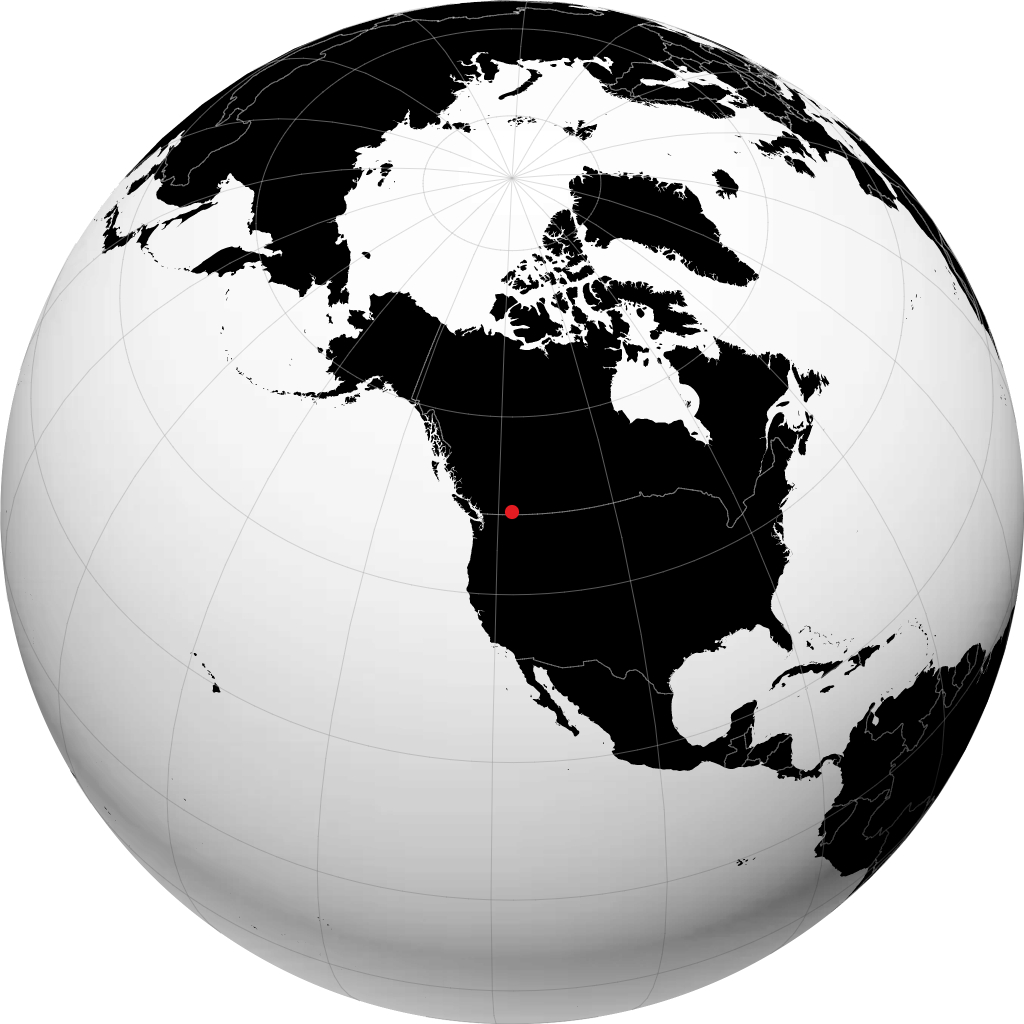 Castlegar sul globo