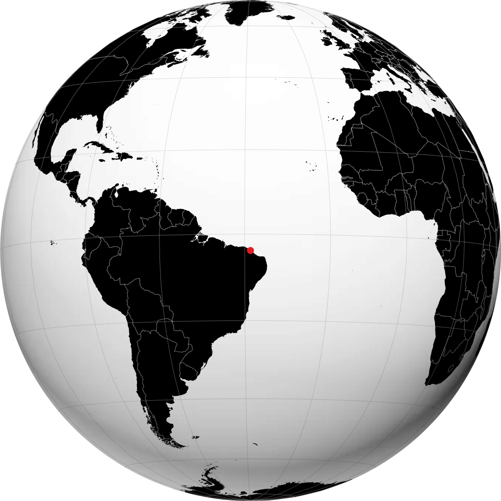 Caucaia sul globo