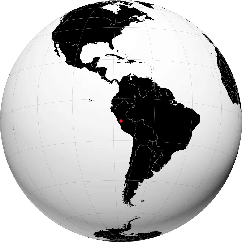 Cerro de Pasco sul globo