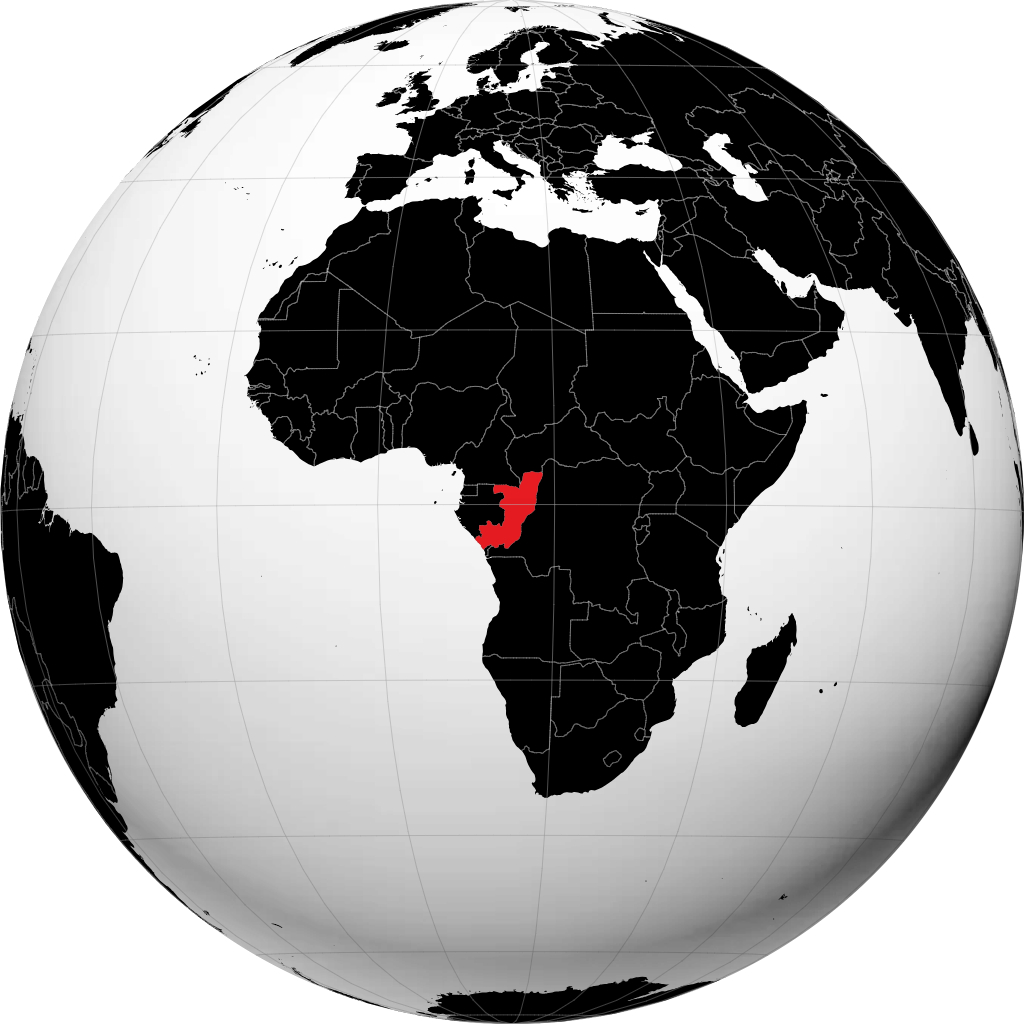 Congo sul globo