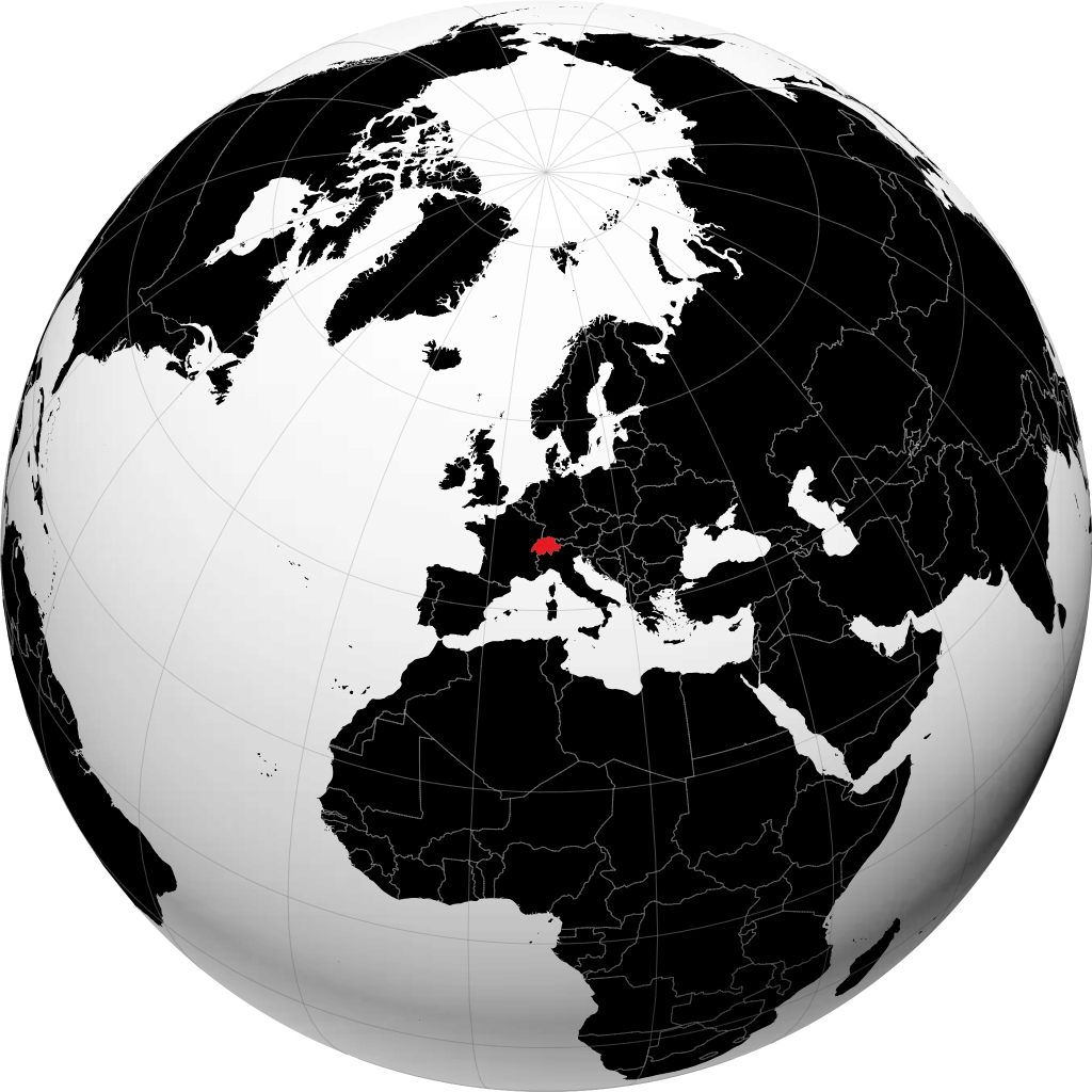 Svizzera sul globo