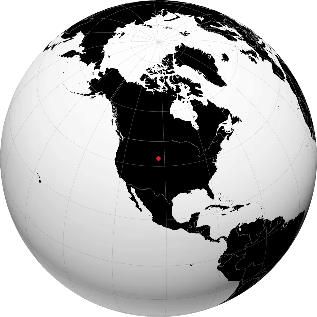 Chadron sul globo