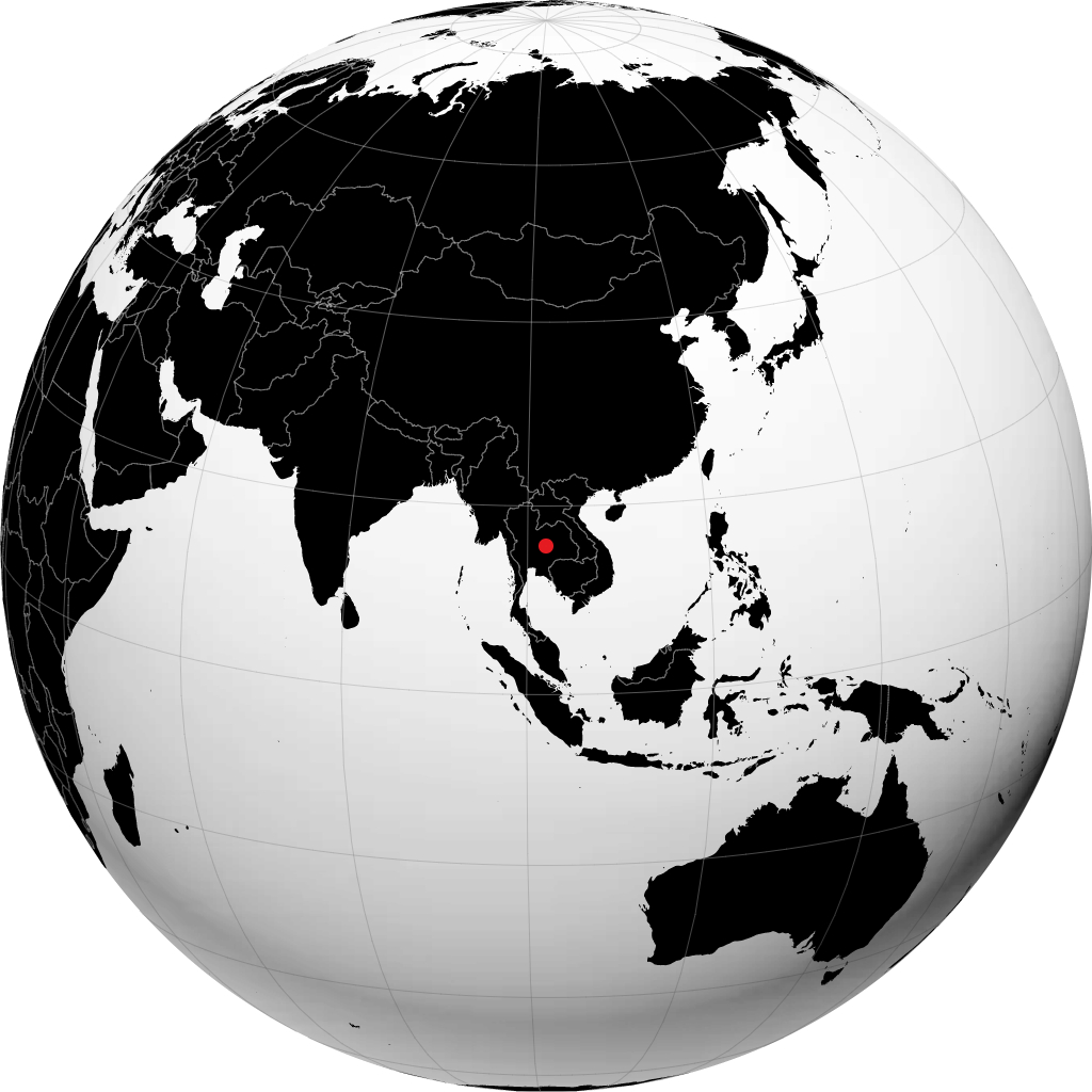 Chaiyaphum sul globo