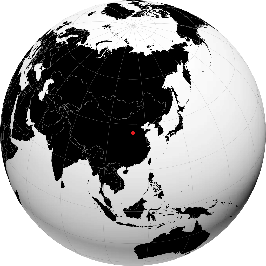 Changzhi sul globo