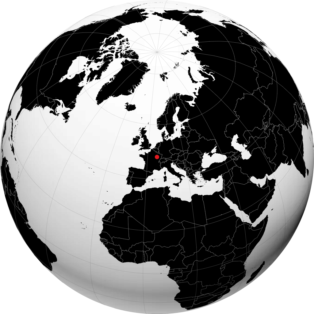 Chaumont sul globo