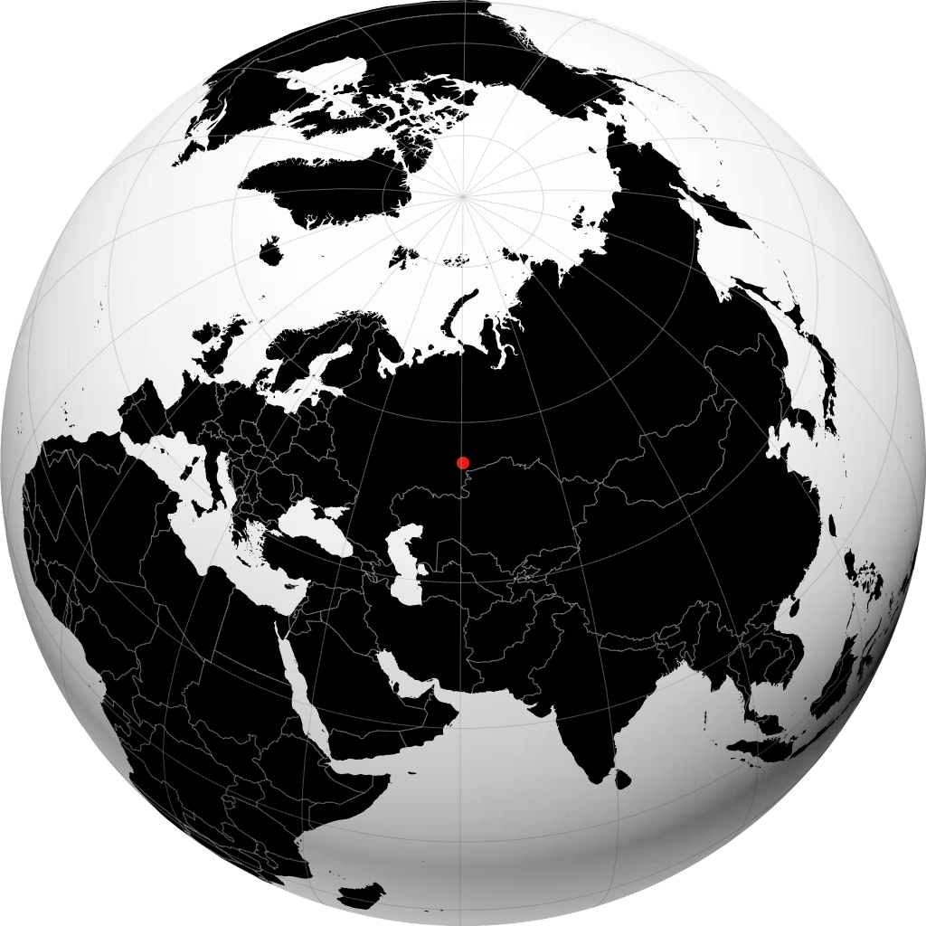 Chebarkul sul globo