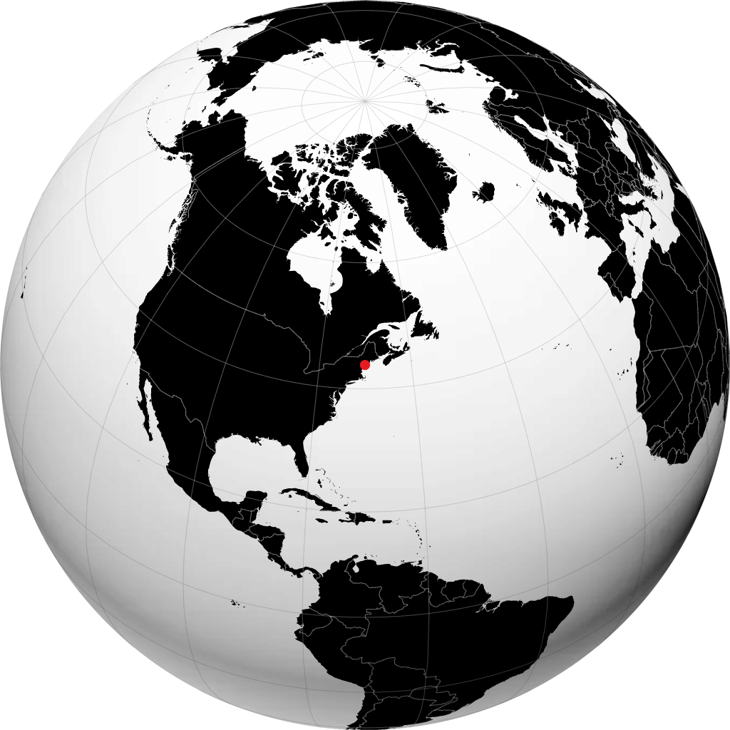 Chebeague Island sul globo
