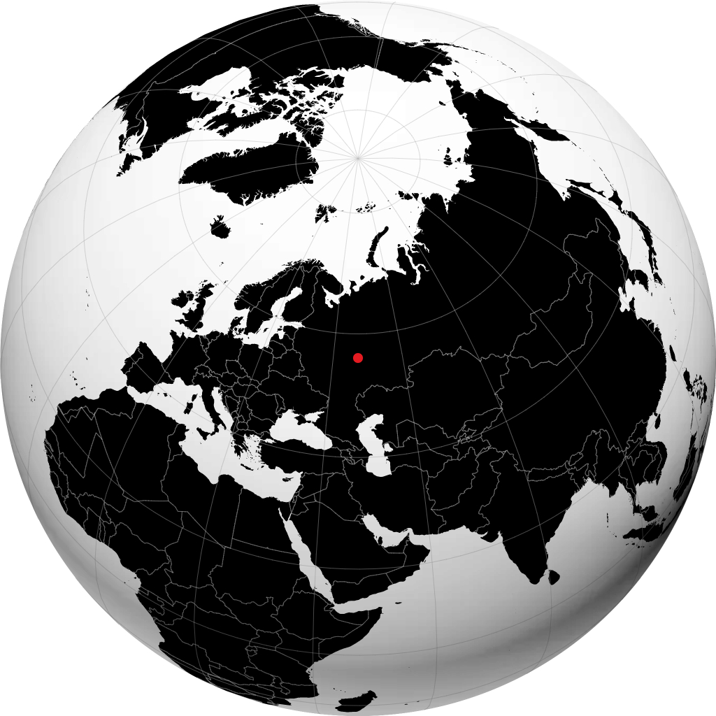 Cheboksary sul globo