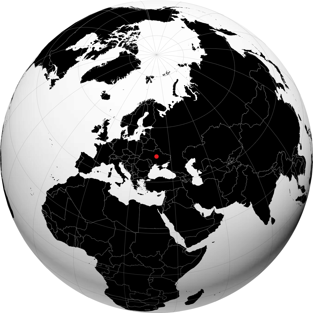 Cherkasy sul globo