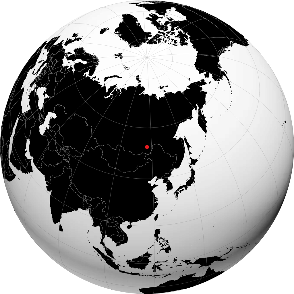 Chernyshevsk sul globo